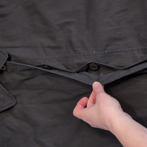 Vintage Blueberry's Women's Button Trench Coat - Picture 9 of 15